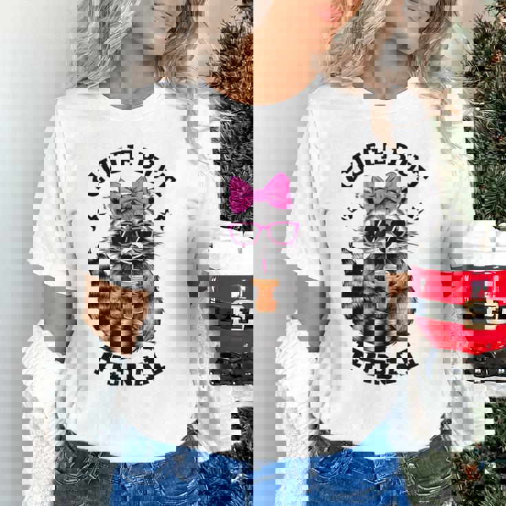 Cute Feral Raccoon with Sunglasses - Small Unisex T-Shirt Gift