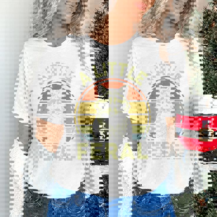Retro Raccoon T-Shirt - Unisex Crew Neck for Kids & Adults
