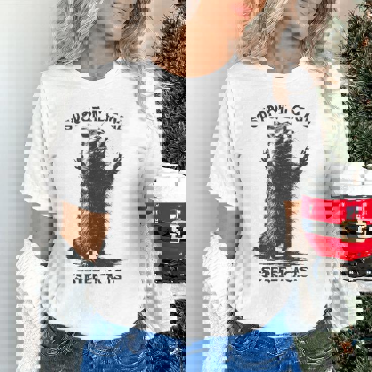 Street Cat Unisex T-Shirt – Vintage Style for Local Cat Lovers