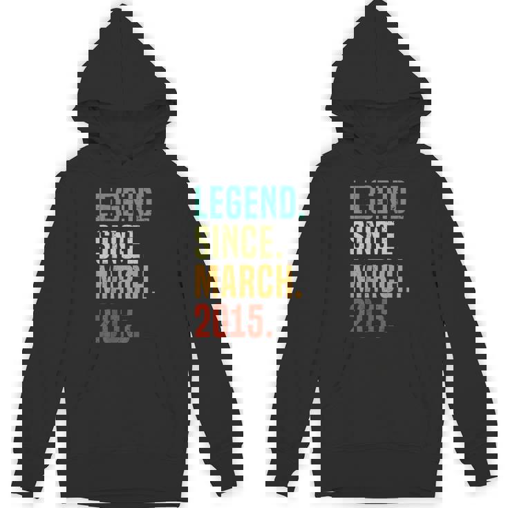 10 Years Old Legend Since March 2015 10Th Birthday Hoodie