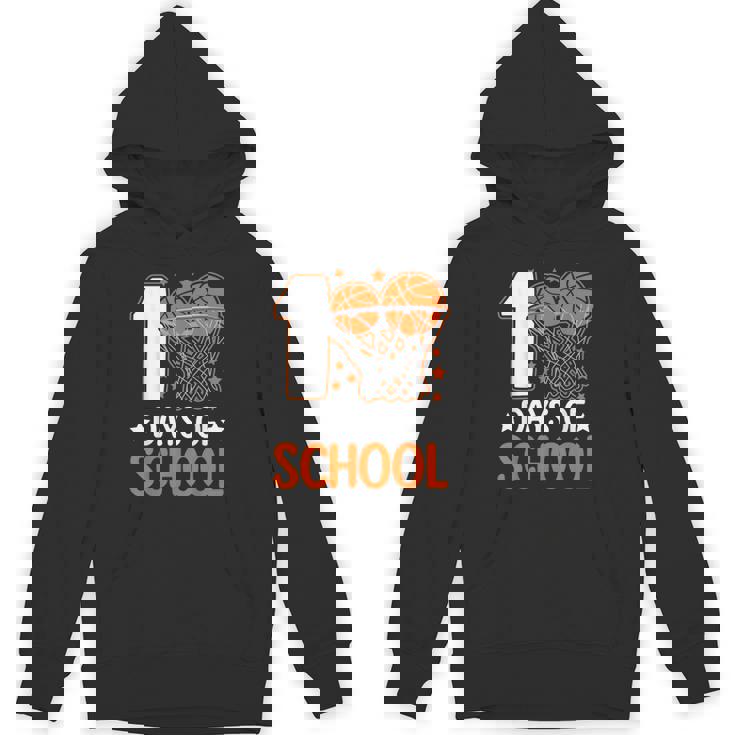 100 Days Of School Basketball 100 Days Smarter Balls Boys Hoodie