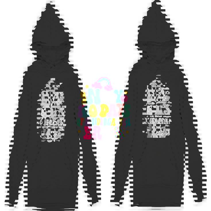 In My 100Th Day Of Kindergarten Era Happy 100 Days Of School Hoodie