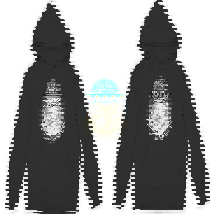 Abducted By Music Ufo Alien Space Club Festival Unisex Hoodie