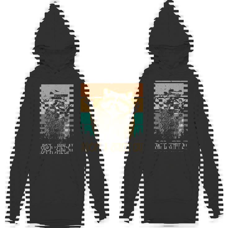 Adopted Street Cat & Animal Art Unisex Hoodie for Wildlife Lovers