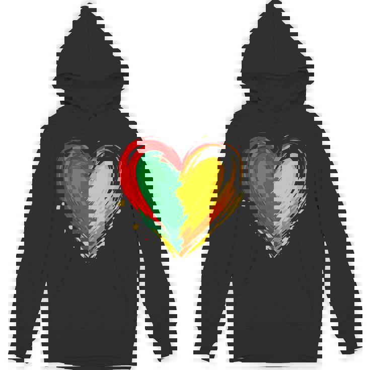 African Heart Black History Month African American Hoodie African Heart Black History Month African American Hoodie