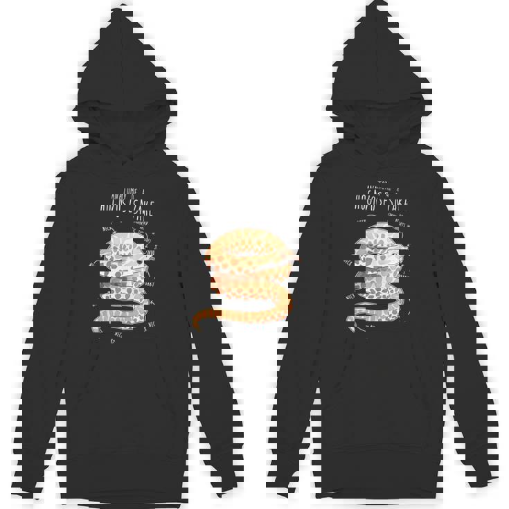 Anatomy Of Albino Hognose Snake Unisex Hoodie