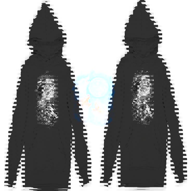 Animal Meme Hoodie - Opossum & Raccoon Skunk Trio | Unisex Wear