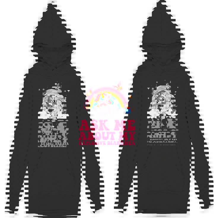 Ask Me About My Explosive Diarrhea Adult Inappropriate Unisex Hoodie