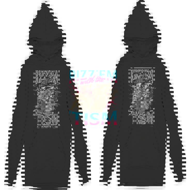 Autism Awareness Raccoon Hoodie | Unisex Comfort for All