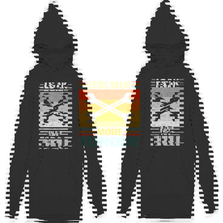 Auto Mechanic Car Mechanic Torque Engineer Funny Quote Retro Unisex Hoodie