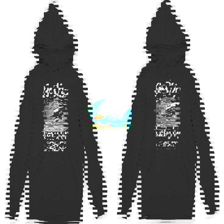 Aw Ship It's A Family Trip 2025 Family Matching Cruise Trip Hoodie