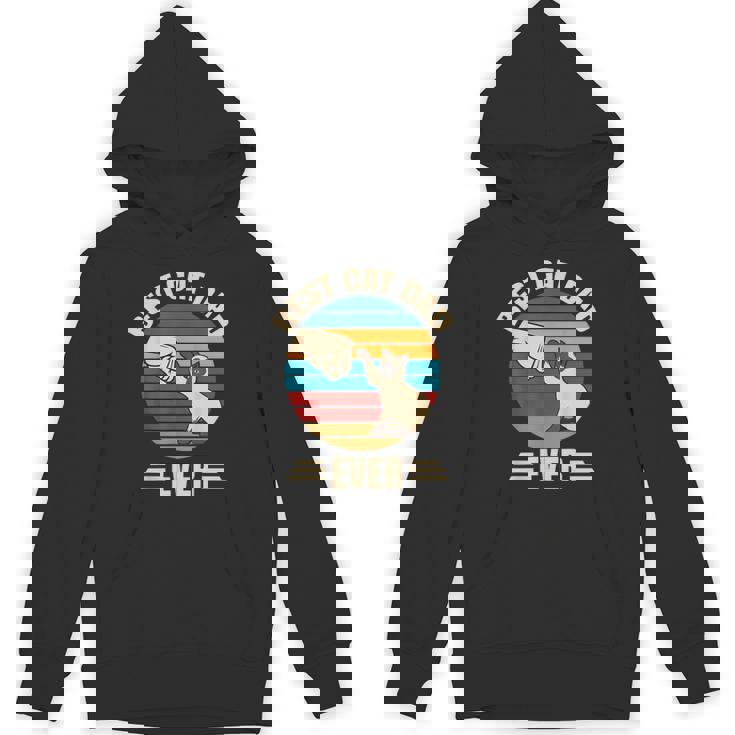 Best Cat Dad Ever With Siamese Cat Cute Hoodie