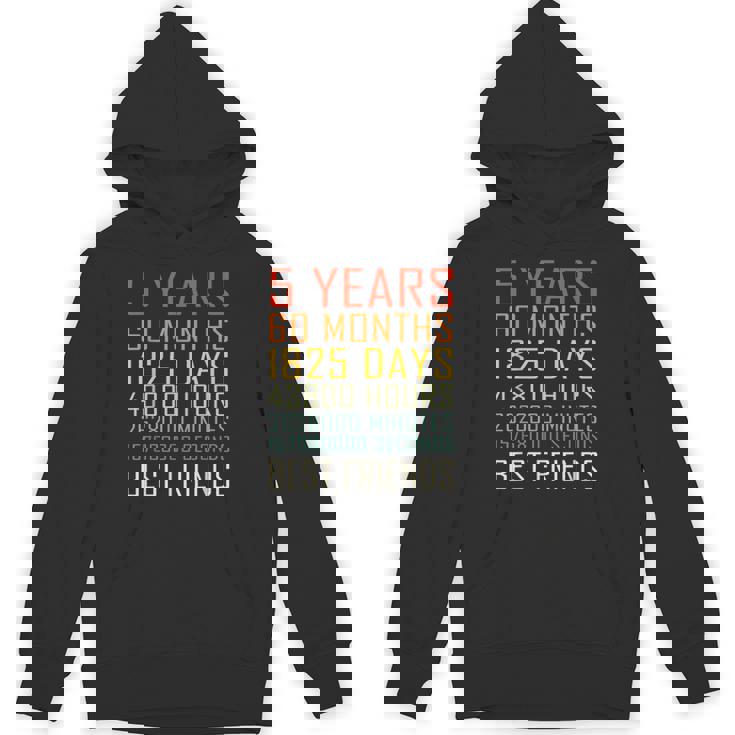 Best Friends Vintage 5 Years Friendship Anniversary Unisex Hoodie