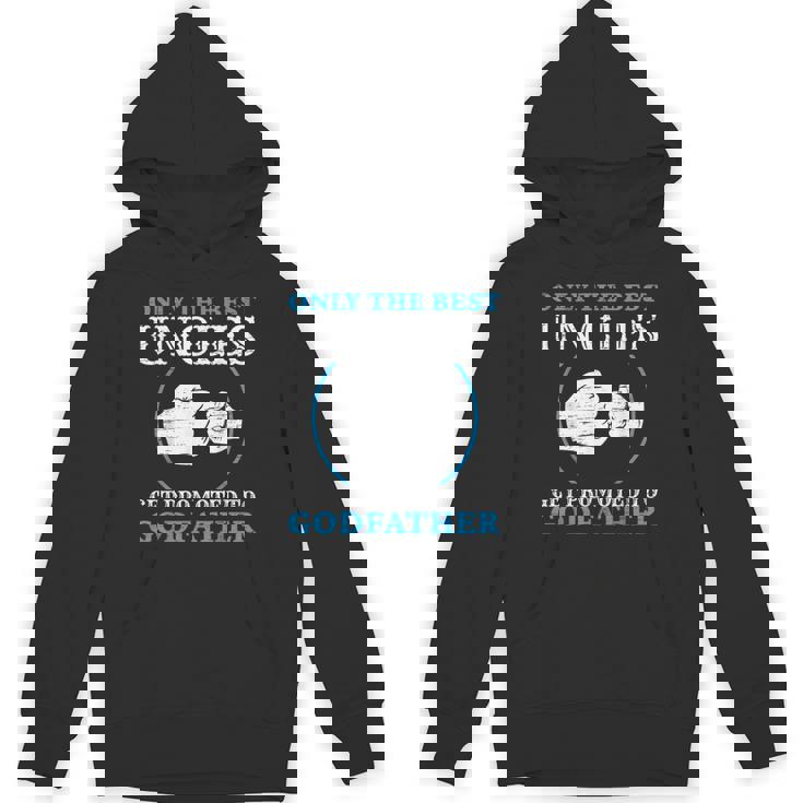 Only The Best Uncle Get Promoted To Godfather Father's Day Hoodie