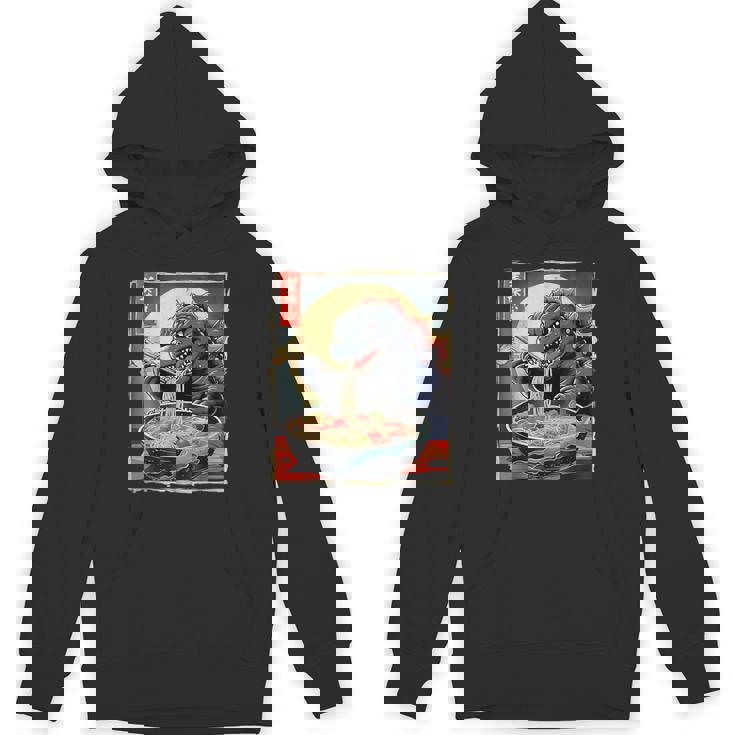 Birthday Kaiju Eating Ramen Japanese Monster Lover Hoodie