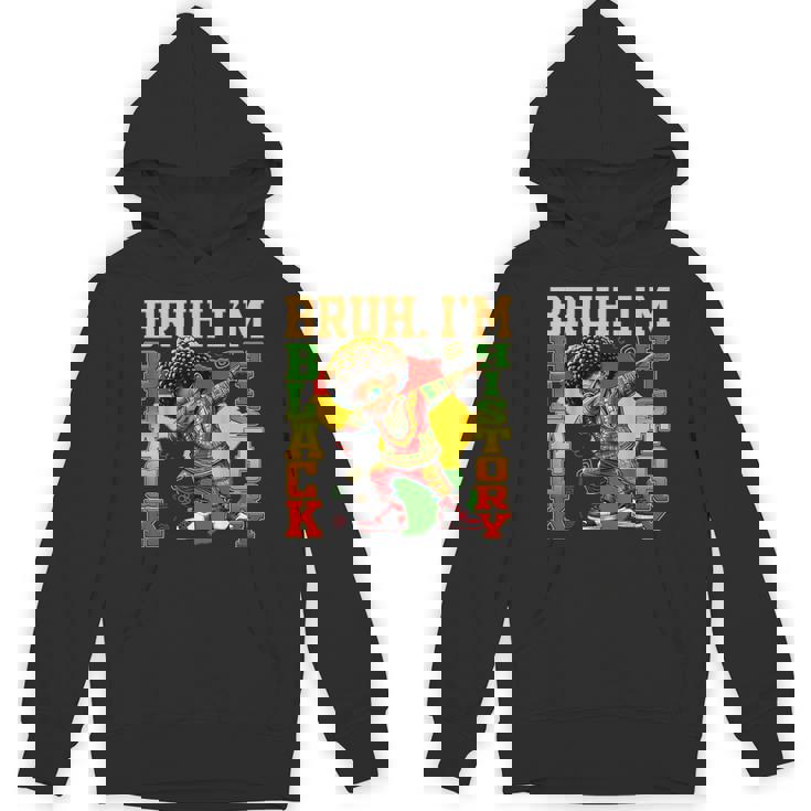I Am Black History Dabbing Afro Boy Black History Month Hoodie