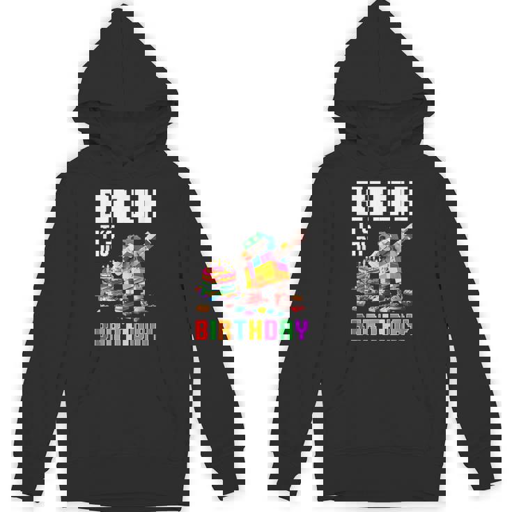 Bruh Its My Birthday Master Builder Dabbing Blocks Bricks Hoodie