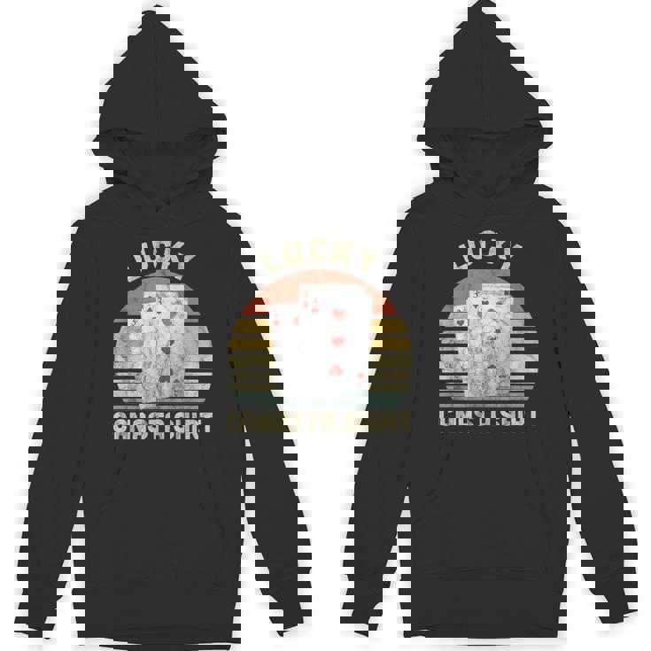 Canasta Lucky Player Canasta Card Game Lover Vintage Hoodie