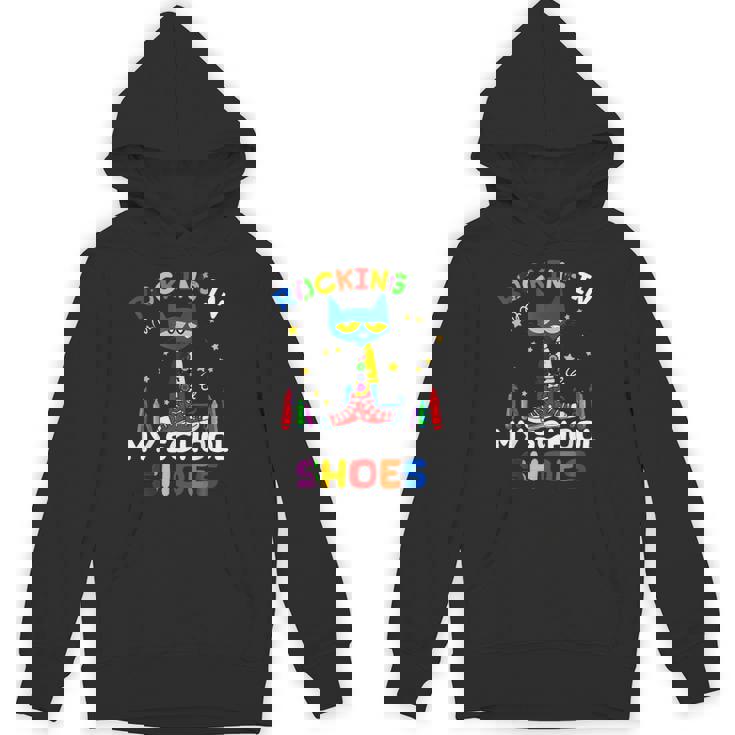 Cat-Rocking I N My-School-Shoes-Back To-School-Cat-Lover Hoodie