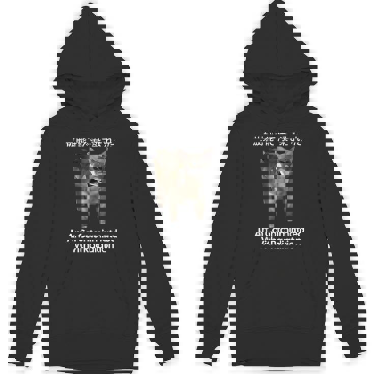 I Am Contaminated With Radiation Cat Meme Hoodie