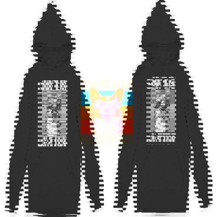 Corgi Short Legs Big Attitude Hoodie
