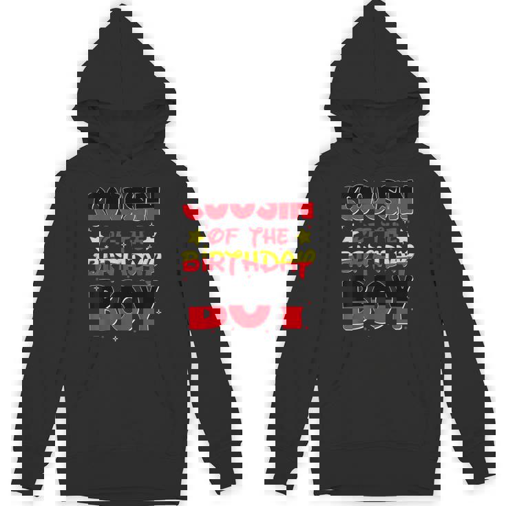 Cousin Of The Birthday Boy Family Party Decorations Hoodie