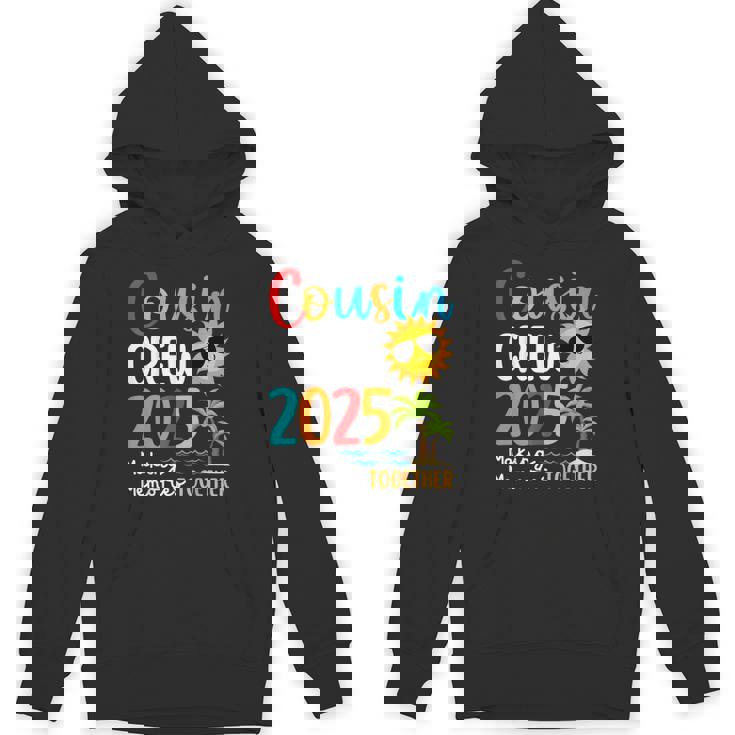 Cousin Crew 2025 Summer Vacation Beach Family Trips Matching Hoodie