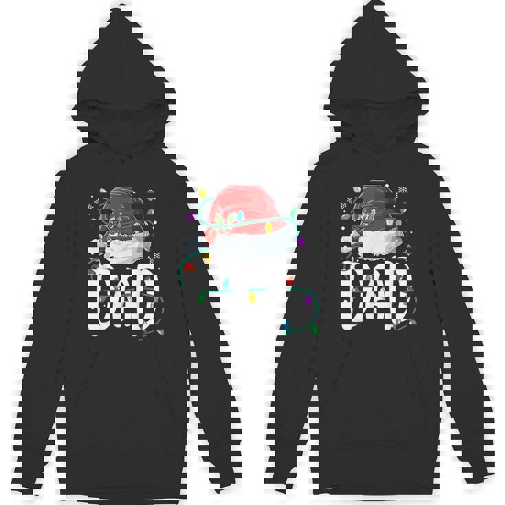 Dad Father Christmas Light Daddy Pajama Xmas Family Matching Hoodie