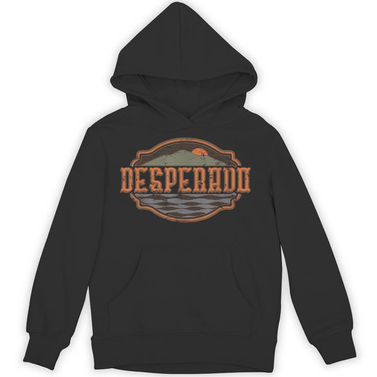 Desperado Cowboy Eagle Desperado Landscape Hoodie