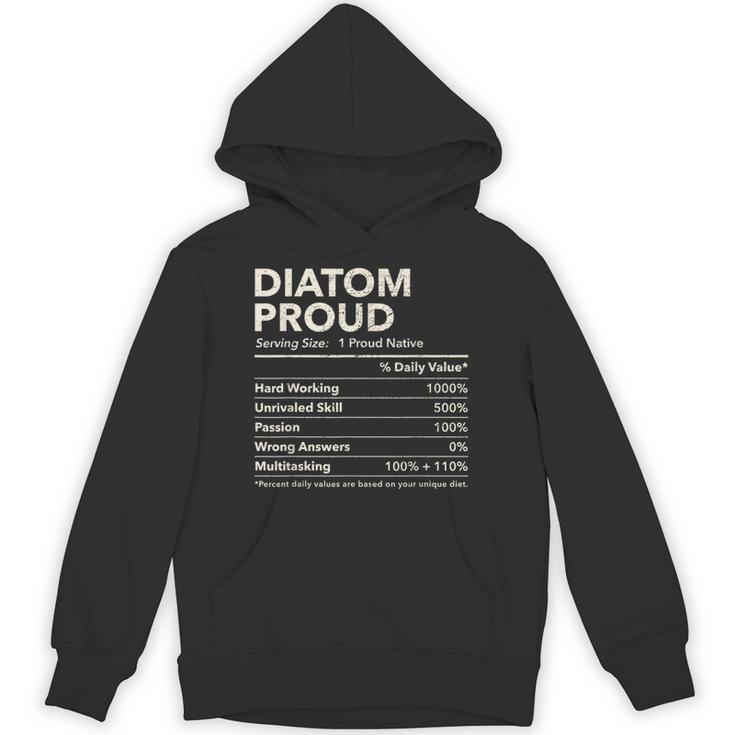 Diatom Nevada Proud Nutrition Facts Unisex Hoodie