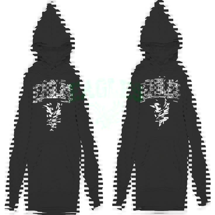 Distressed Eagles Vintage Flying Eagles Fly Bird Hoodie