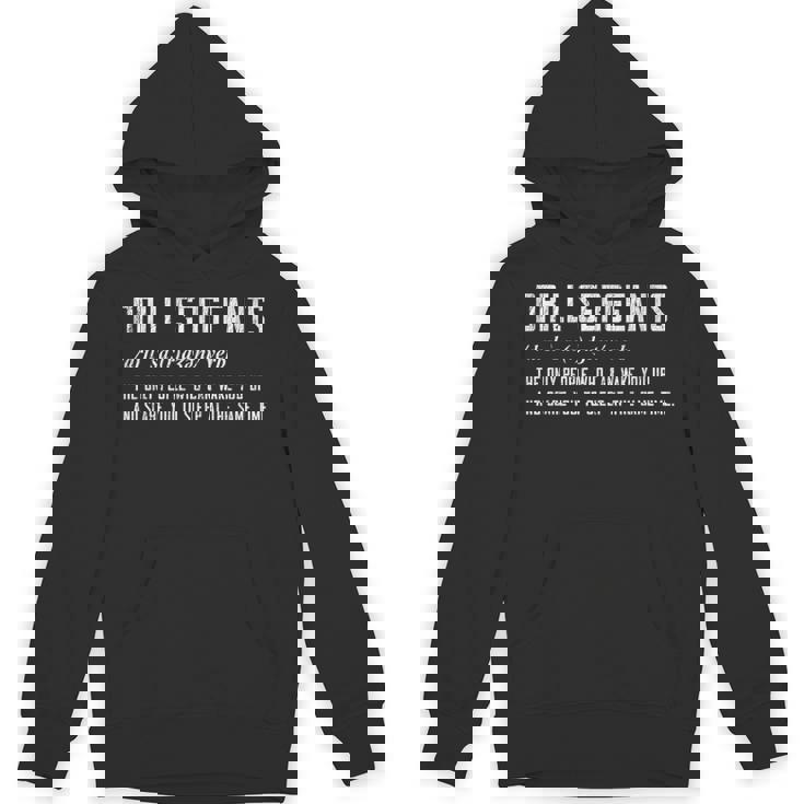 Drill Sergeant Military Drill Team Veteran Bootcamp Unisex Hoodie