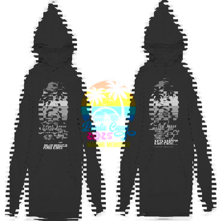 Family Vacation 2025 Dominican Republic Punta Cana Vacation Hoodie