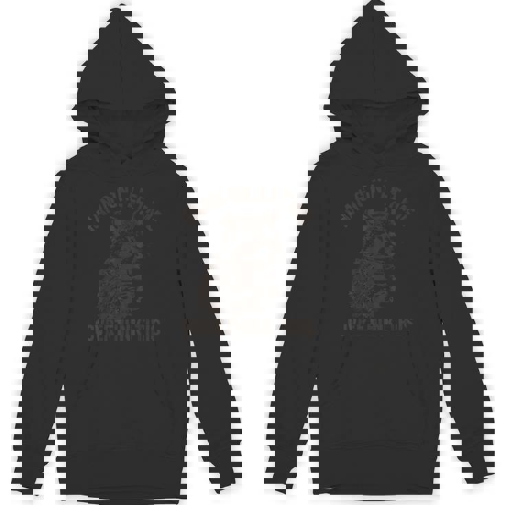 Feral Raccoon Meme Unisex Hoodie - Fun & Edgy Appeal