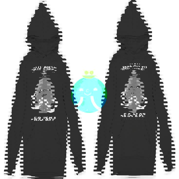 Finally World Peace On Earth Pun Achieved World Peas Tank Top Unisex Hoodie