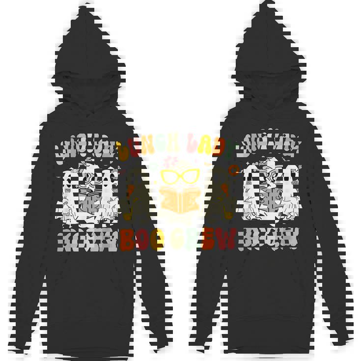 Fun Lunch Lady Boo Crew Cafeteria Halloween Matching Costume Unisex Hoodie