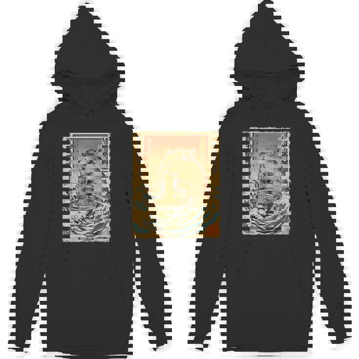 Capybara Ramen Noodle Japanese Anime Manga Kawaii Hoodie