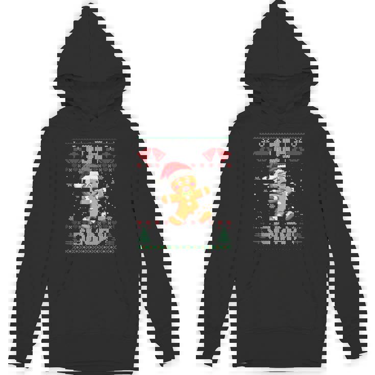 Gingerbread Man Oh Snap Christmas Ugly Xmas Sweater Hoodie