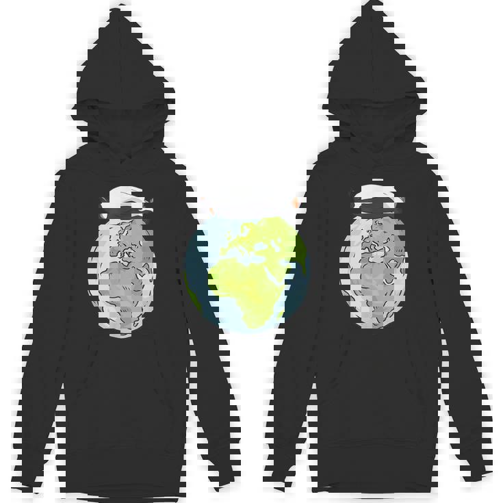 Lying Penguin Protection Earth Day Hoodie