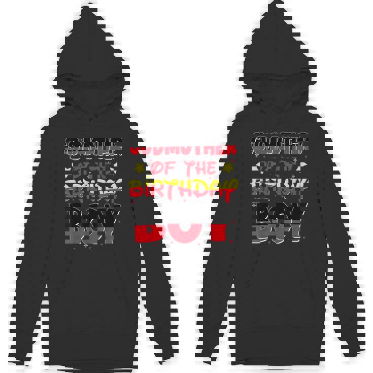 Godmother Of The Birthday Boy Family Party Decor Hoodie