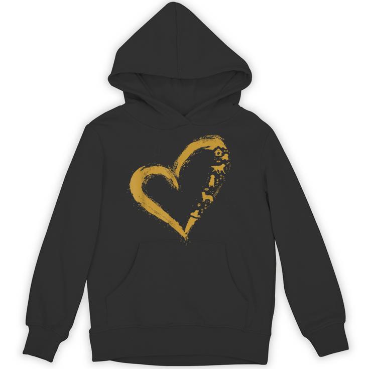 Golden Retriever Gold Dog Heart Shape Golden Dog Lover Unisex Hoodie