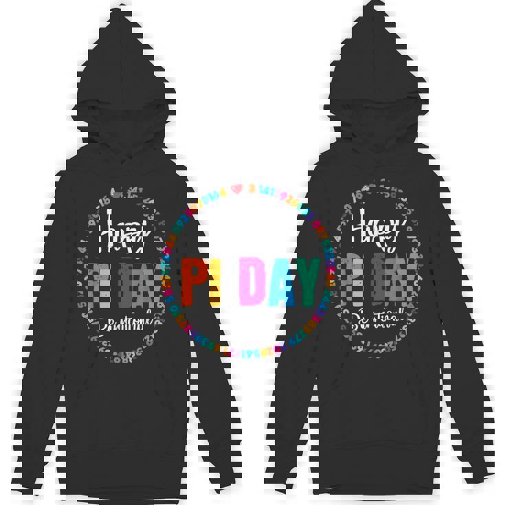 Happy Pi Day Pie Math Coach Teacher Pi Day Lover Nerdy Unisex Hoodie