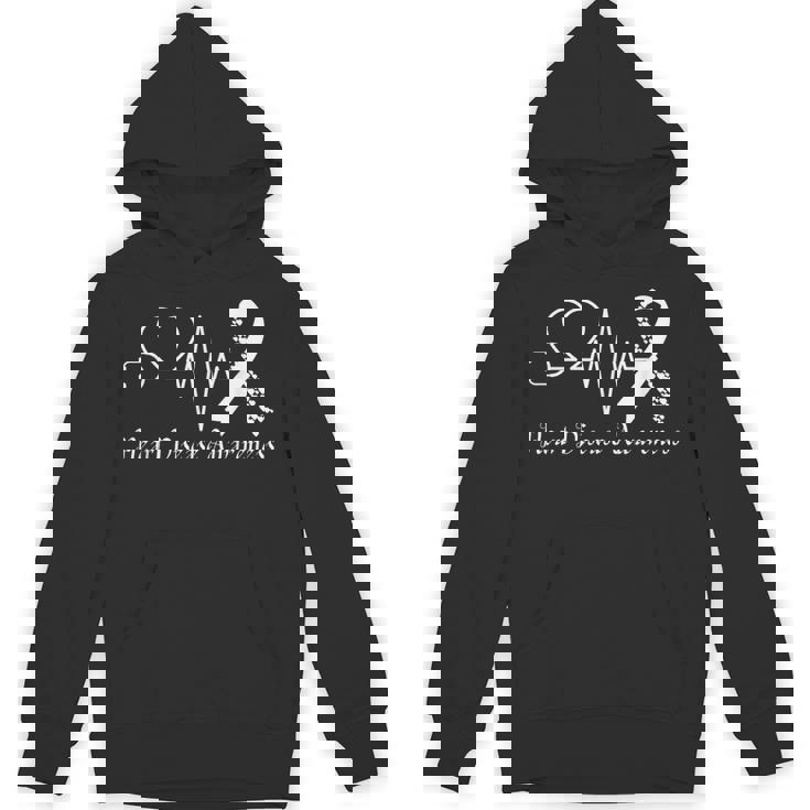 Heart Disease Awareness Go Red In February Health Red Heart Hoodie