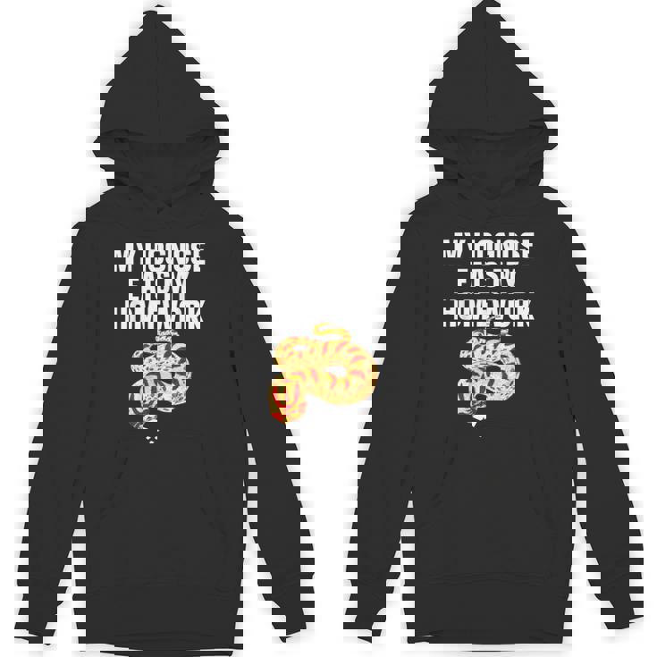Hognose Snake My Hognose Eats My Homework Unisex Hoodie