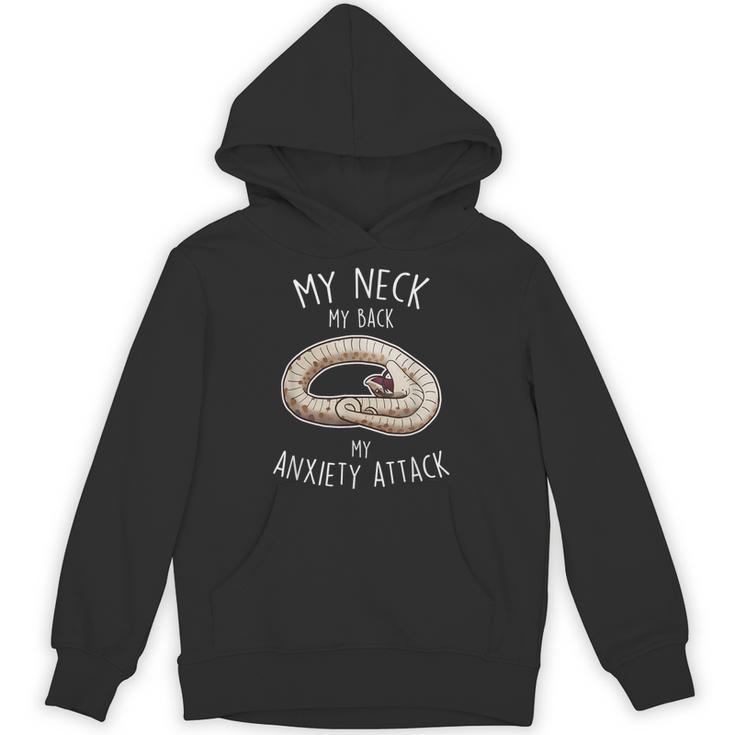 Hognose Snake My Neck My Back Cute Pet Reptile Lover Unisex Hoodie
