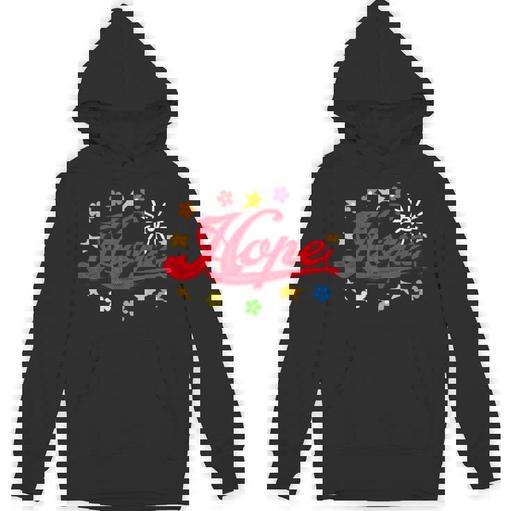 The Hope Personalized Name Flowers On Stage Stars Hoodie