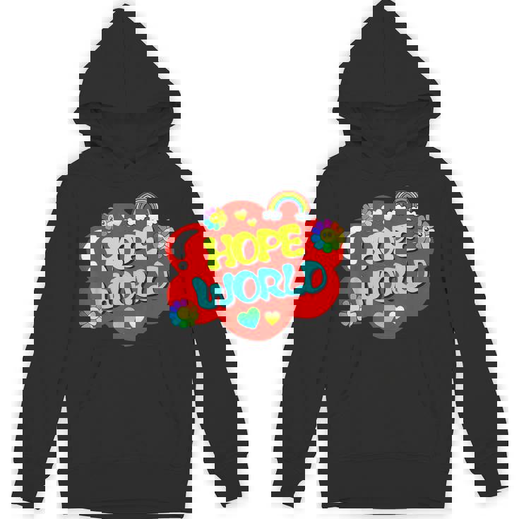 Hope World Colorful Hoodie