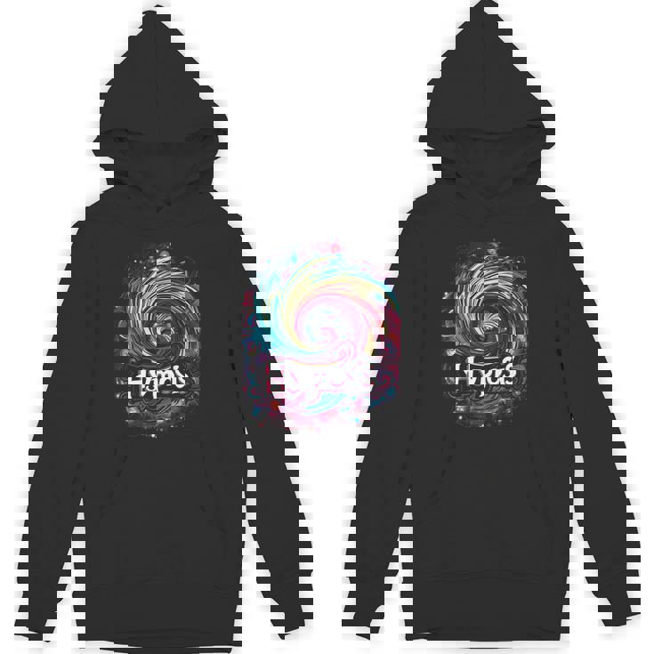 Hypnosis In Rainbow Colors With Cosmic Hallucinations Premium Unisex Hoodie