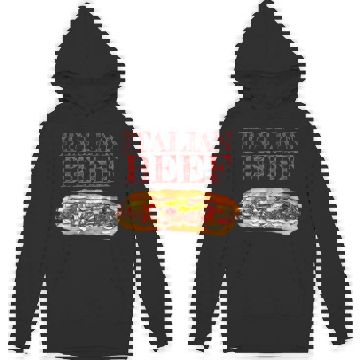Italian Beef Sandwich Chicago Food Love Unisex Hoodie
