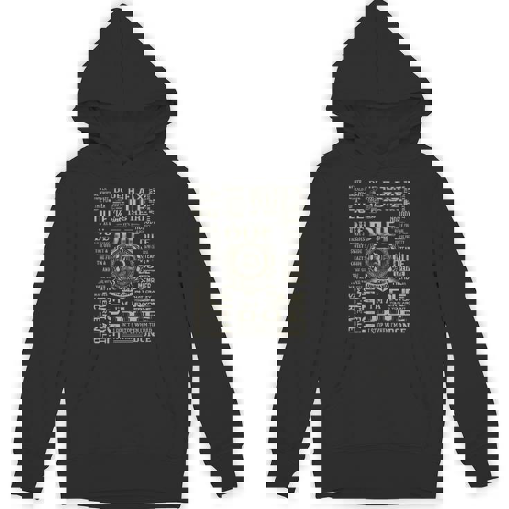 It's A Due Thing Due Name Hoodie